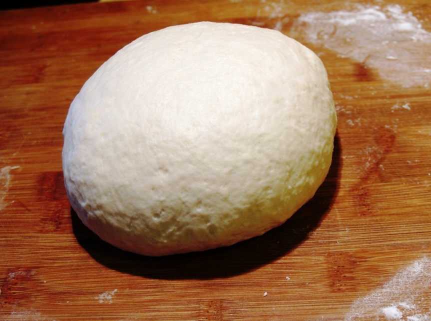 kneaded dough.